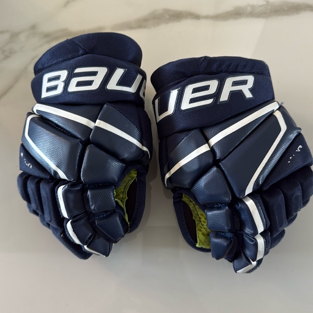Bauer hockey gloves youth size 10
